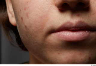  Photos Jennifer Larsen HD Face skin references cheek lips mouth skin pores skin texture 0001.jpg